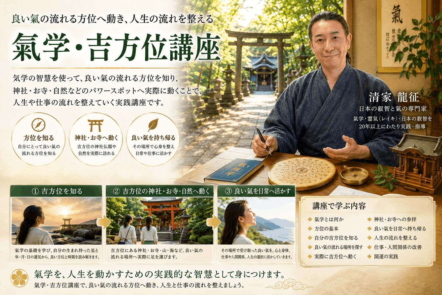 気学吉方位講座 