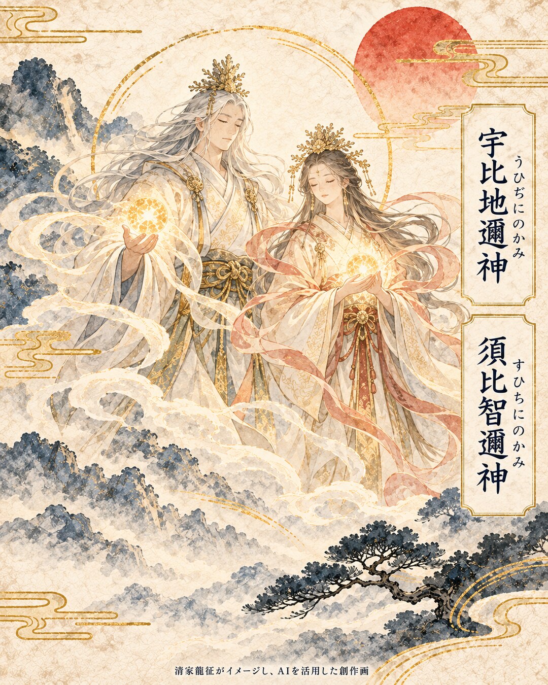 宇比地邇神 須比智邇神