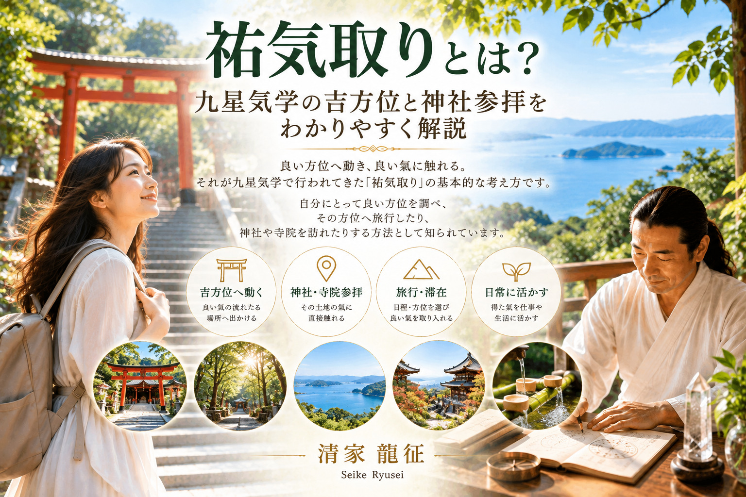 祐気取りと神社参拝の旅案内